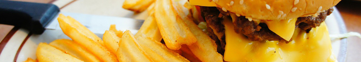 Eating American (Traditional) Burger Pub Food at Lutes Casino restaurant in Yuma, AZ.